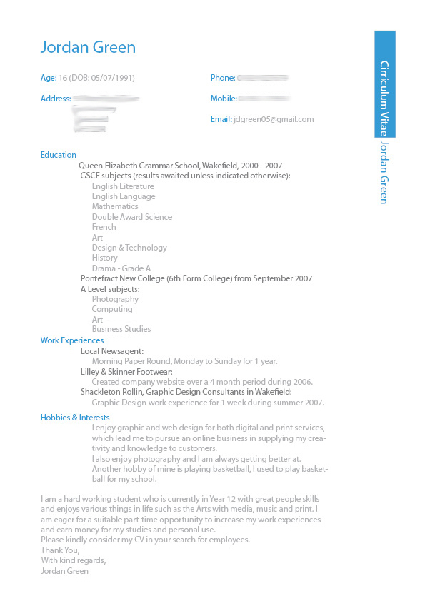 CV Format,Design,CV Templates,CV Samples,Example