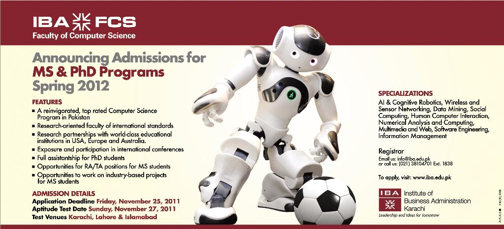 Institute Of Business Administration Karachi Admission 2011 1 Institute Of Business Administration Karachi Admission 2011 1