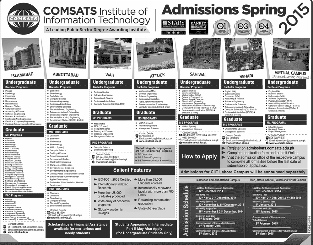 Bs Software Engineering In Comsats University