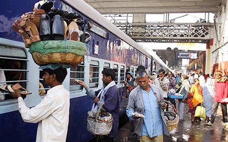 essay on a scene at railway station