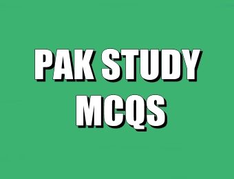 Pak Study MCQs with Answers Online Test