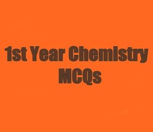 1st Year Chemistry Chapter 4 Chemical Bonding MCQs