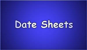 Balochistan Board Intermediate Date Sheet 2020 1st Year, 2nd Year