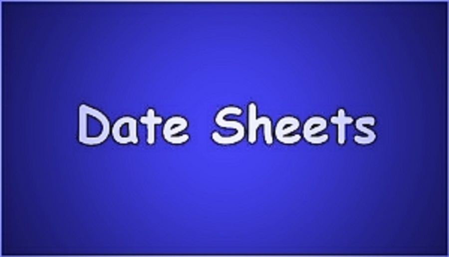 Sukkur Board Intermediate Date Sheet 2021 1st Year, 2nd Year