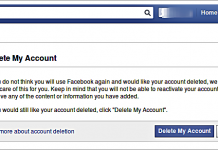 How To Delete Your Facebook Account
