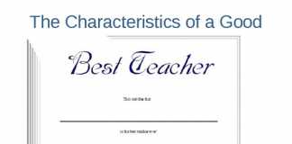 What makes a Teacher Great? Qualities of a Good Teacher