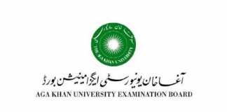 Aga Khan Board Intermediate Date Sheet 2020 1st Year, 2nd Year