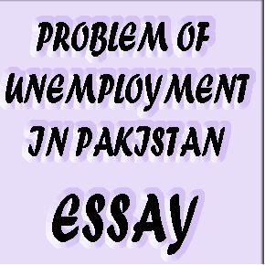 thesis on unemployment in pakistan