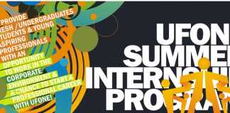 Ufone Summer Internship Program 2018