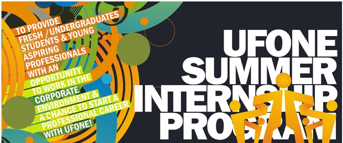 Ufone Summer Internship Program 2024