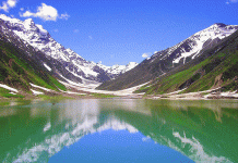Naran Kaghan valley in Pakistan