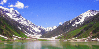 Naran Kaghan valley in Pakistan