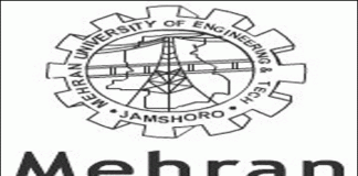 Mehran University MUET Jamshoro Undergraduate Admission 2018