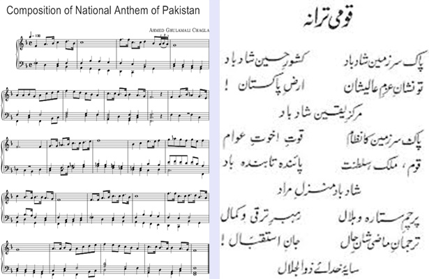 National Anthem of Pakistan