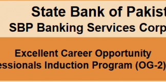 SBP-BSC OG2 Young Professional Induction Program Test Result 2014