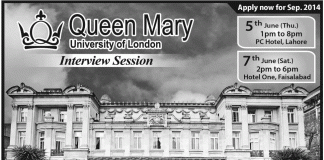 Queen Mary University of London Interview Session in Pakistan