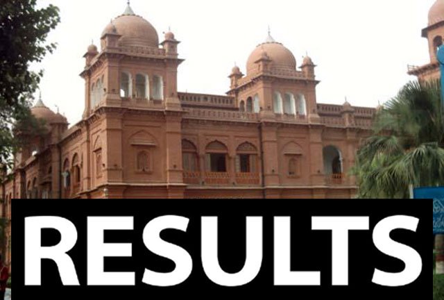 Punjab University PU MA/MSc Part 1, 2 Result 2020