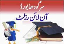 Sargodha Board 9th Class Result 2019 Date By Name and Roll No