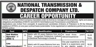NTDC Jobs 2015 Technical Staff
