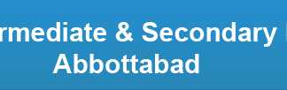 BISE Abbottabad Board Matric 9th, 10th Class Model Papers 2020