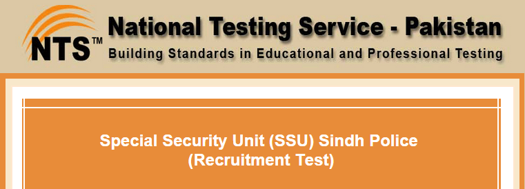Sindh Police SSU Commando, Driver, Junior Clerk NTS Test Result 2015 Answer Keys