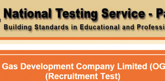 OGDCL Jobs NTS Test Result 2015 Answers Key 22nd March