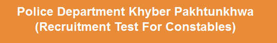 KPK Police Constable Jobs 2015 Physical Test Result, Candidates List