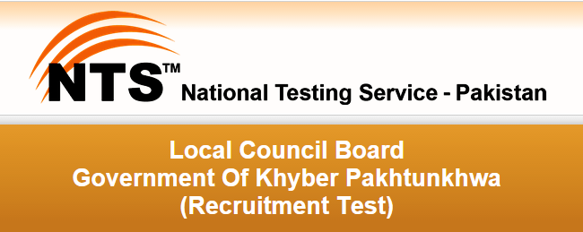 Local Council Board KPK NTS Test Result 2015 3rd May Answer Keys