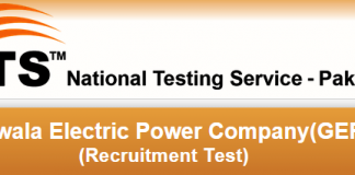 Gujranwala Electric GEPCO Jobs 2015 NTS Application Form Download Online