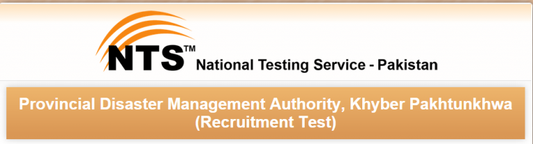 Provincial Disaster Management Authority PDMA KPK NTS Test Result 2015 Answer Keys