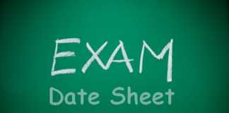 University Of Sargodha UOS M.Com Date Sheet 2020 Part 1, 2