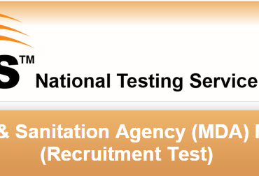 Water & Sanitation MDA Multan NTS Test Result 2015 Assistant Director, Sub Engineer