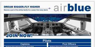 Air Blue Pilots Captain, First Officer Jobs 2015 Apply Online Eligibility