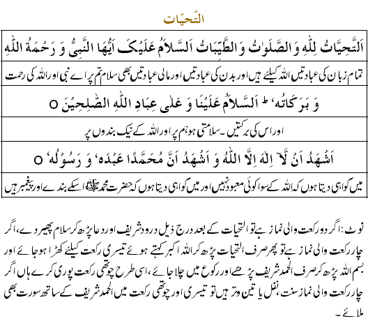 namaz ka tarika in urdu pdf