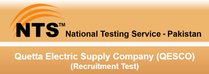 Quetta Electric Supply Company QESCO NTS Test Result 2015 Answer Keys