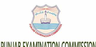 PEC 5th Class Date Sheet 2019