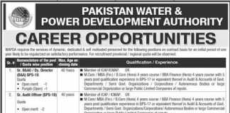 WAPDA Finance Division Jobs 2016 NTS Application Form Date