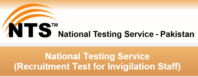 National Testing Service NTS Invigilation Staff Jobs 2016 Roll Number Slip, Test Date