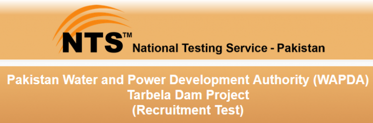WAPDA Tarbela Dam Project Jobs NTS Test Result 2016 Answer Keys Online