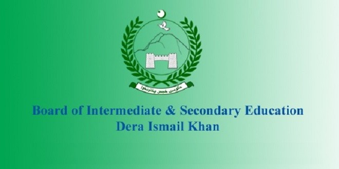 DI Khan Board Inter Date Sheet 2020 1st Year, 2nd Year