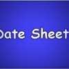 Punjab University PU MA Education Part 2 Date Sheet 2020