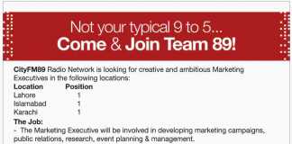 Radio City FM 89 Jobs 2016 Apply Online Last Date