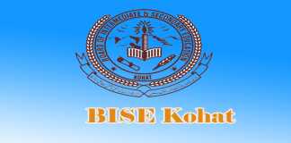 Kohat Board Intermediate Supply Result 2019 Part 1, 2