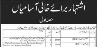 District Health Authority Chakwal Jobs 2017 NTS Form Download, Last Date
