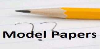 Hyderabad Board Matric 9th, 10th Class Model Papers 2020