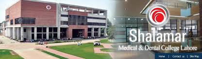 Shalamar Medical And Dental College Lahore Admission 2019 MBBS Form