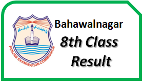 Bahawalnagar 8th Class Result 2020 Board Online Check