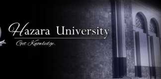 Hazara University BA, BSc Date Sheet 2020 Part 1, 2 Online