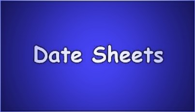 Bahawalpur Board 1st Year Date Sheet 2021 11th Class