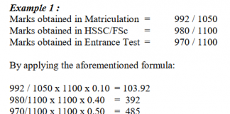 How To Calculate Aggregate Percentage For ETEA